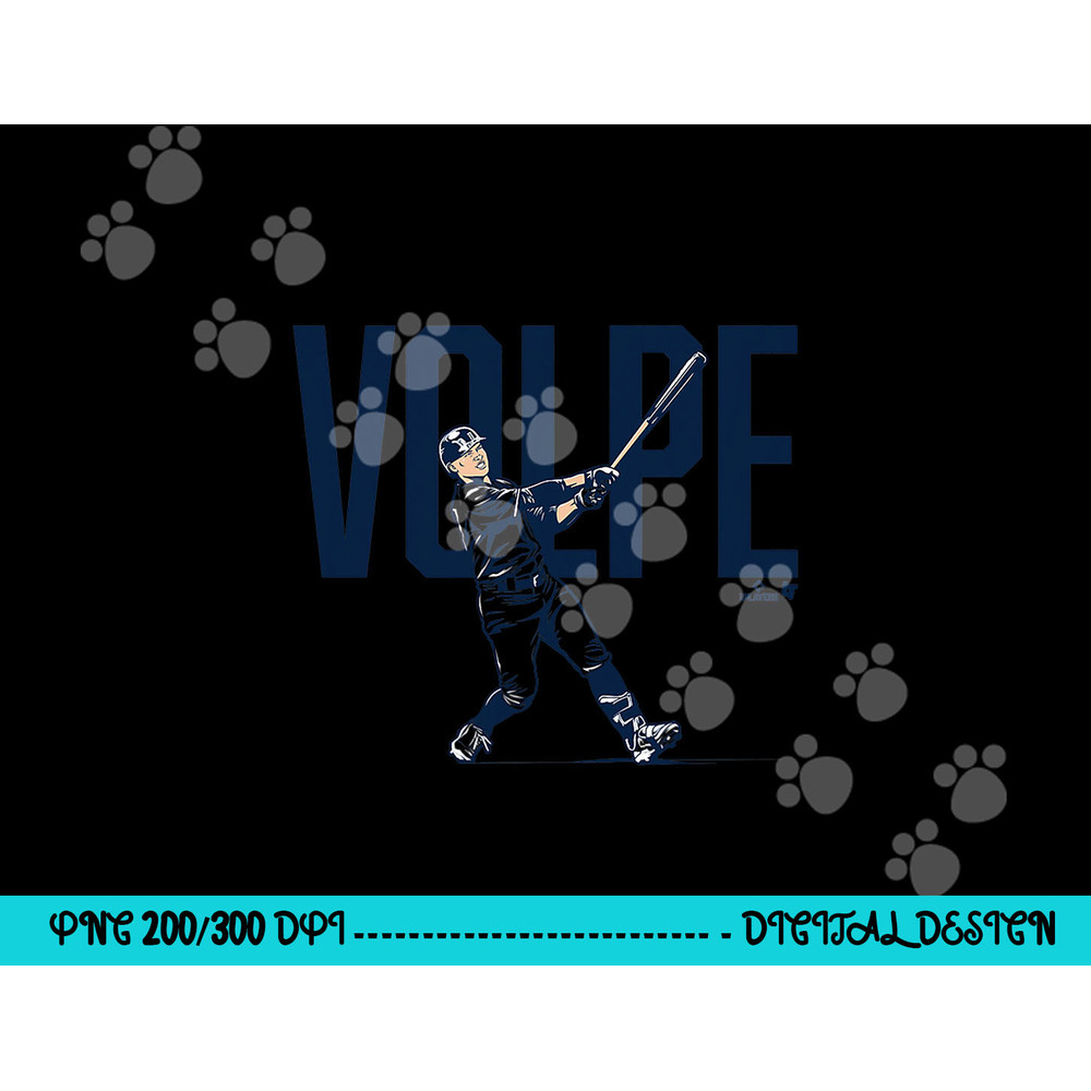 Anthony Volpe - Swing - New York Baseball png, sublimation copy.jpg
