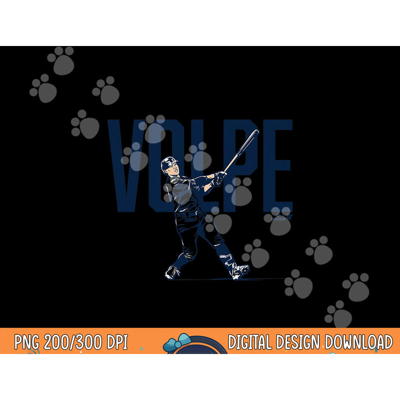 Anthony Volpe - Swing - New York Baseball png, sublimation copy.jpg