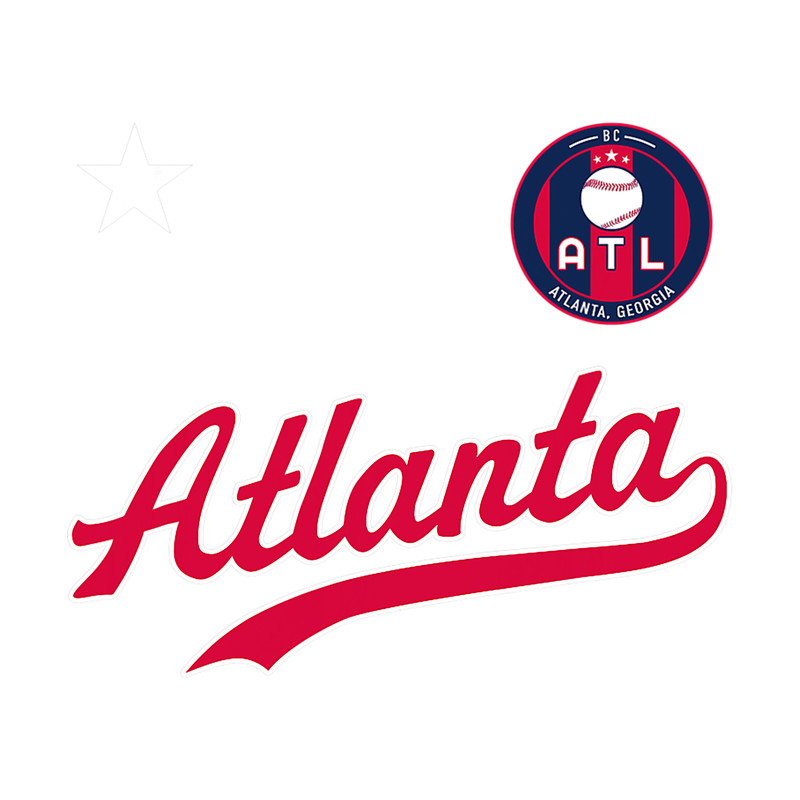 Atlanta Baseball Jersey - ATL Mini Badge png, sublimation.png