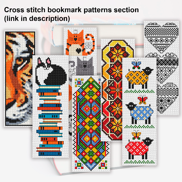 Cross stitch bookmark pattern Boho style, Embroidery pattern | Inspire Uplift cross-stitch-bookmark-pattern-boho-style-embroidery-pattern-inspire-uplift