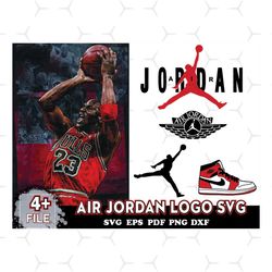 air jordan logo svg, logos brand svg, air jordan svg