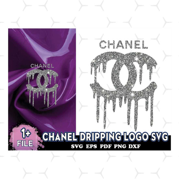 Chanel Dripping Logo Svg, Brand Logo Svg, Logo Chanel Svg - Inspire Uplift