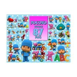 87 files pocoyo bundle png, cartoon png, pocoyo png, pocoyo bundle, pocoyo design, elly the elephant, pato the duck, nin