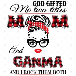 i became a school counselor because your life is worth my timegod gifted me two titles mom and ganma svg, trending svg,
