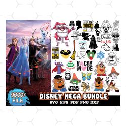 9000 file disney mega bundle svg