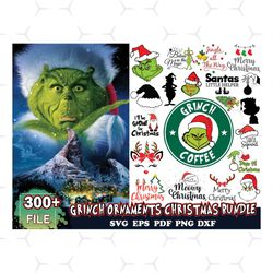 grinch ornaments bundle svg, christmas svg, grinch svg, grinch christmas svg, merry christmas svg, xmas svg, christmas s