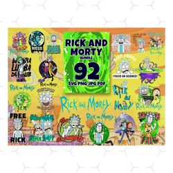 92 files rick and morty bundle svg, trending svg, rick and morty, rick and morty bundle, rick svg, morty svg, free rick,