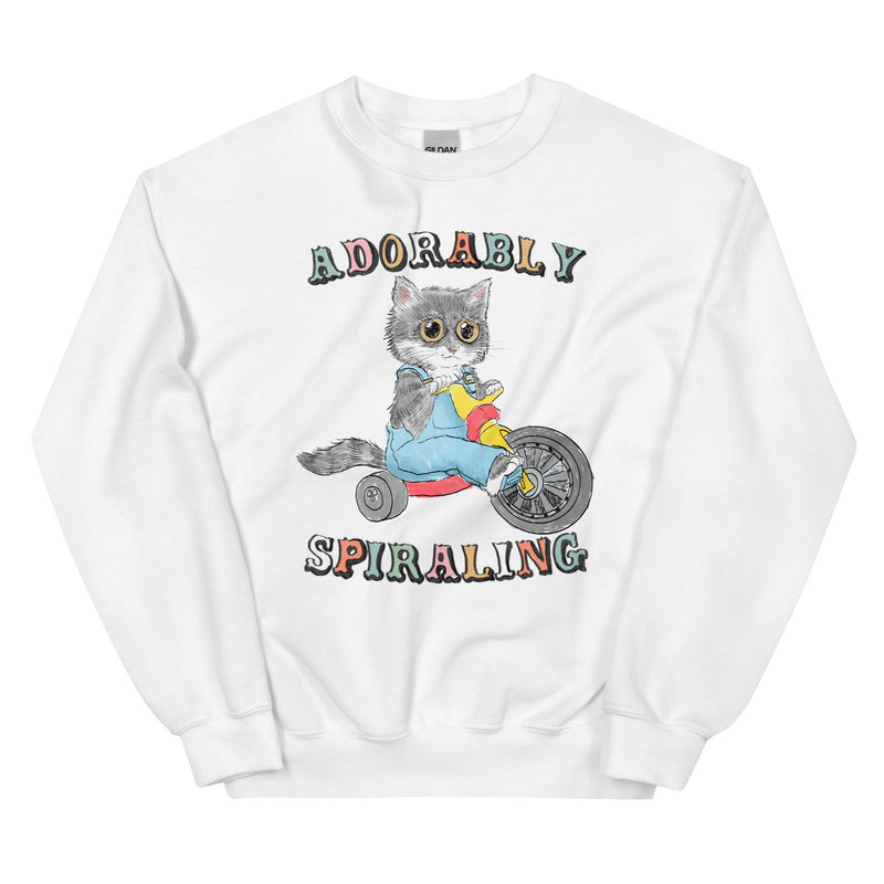 Adorably Spiraling Unisex Sweatshirt - 2.jpg