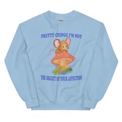 affection unisex sweatshirttiktoktrend,grimace,milkshake,funny meme