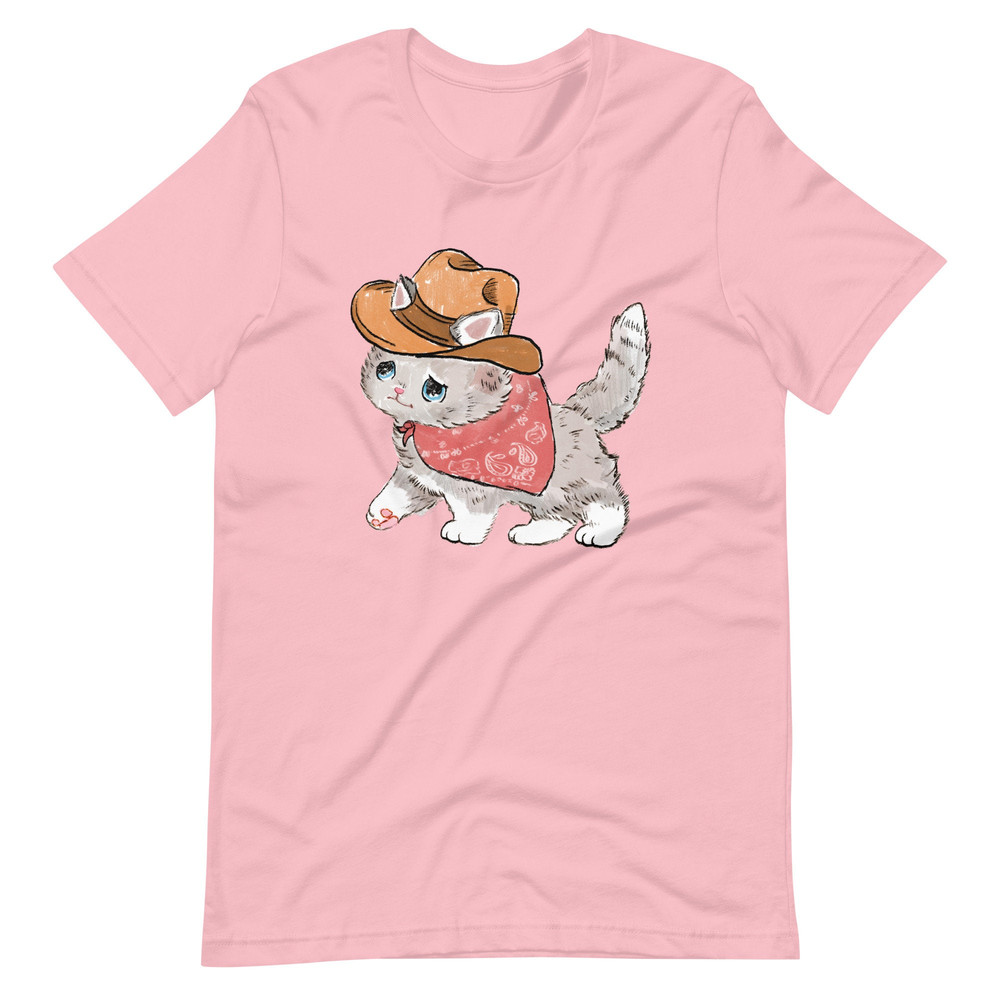 Cowboy Kitty Unisex t-shirt - 3.jpg