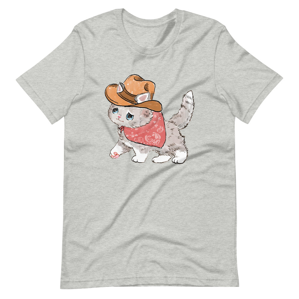 Cowboy Kitty Unisex t-shirt - 4.jpg