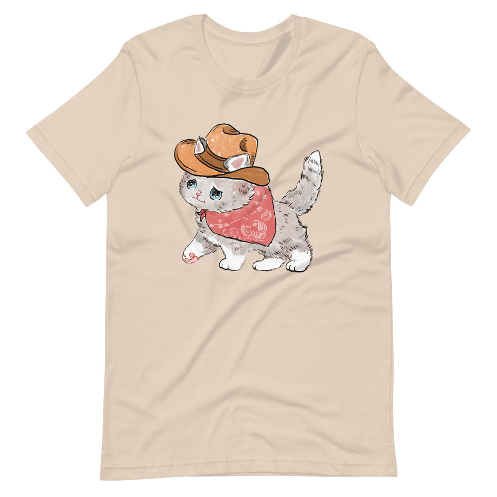 Cowboy Kitty Unisex t-shirt - 5.jpg