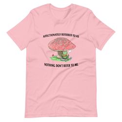 dont refer to me unisex t-shirttiktoktrend,grimace,milkshake,funny meme