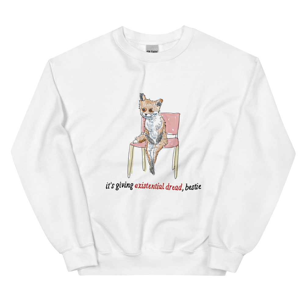 Existential Dread Meme Unisex Sweatshirt - 4.jpg