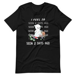 feel so seen unisex t-shirttiktoktrend,grimace,milkshake,funny meme