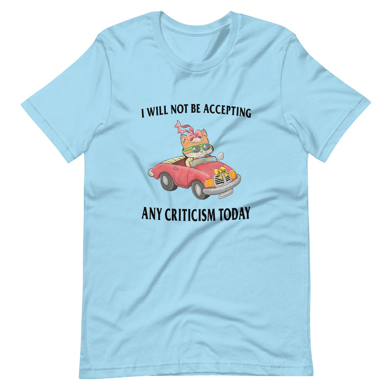 No Criticism Unisex t-shirt - 2.jpg