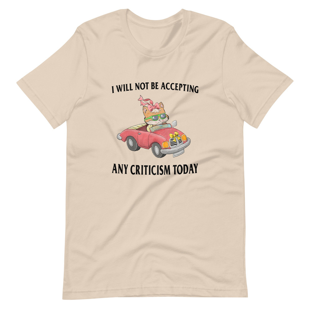 No Criticism Unisex t-shirt - 3.jpg