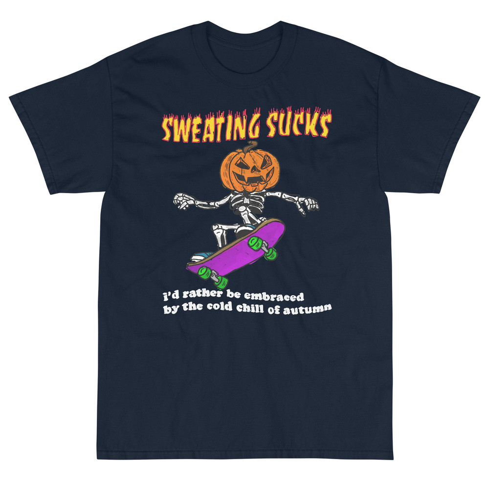 No Sweat Halloween Short Sleeve T-Shirt - 2.jpg