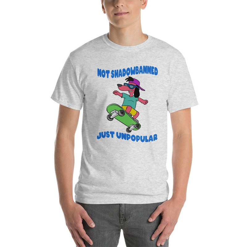 Not Shadow Banned Short Sleeve T-Shirt - 2.jpg