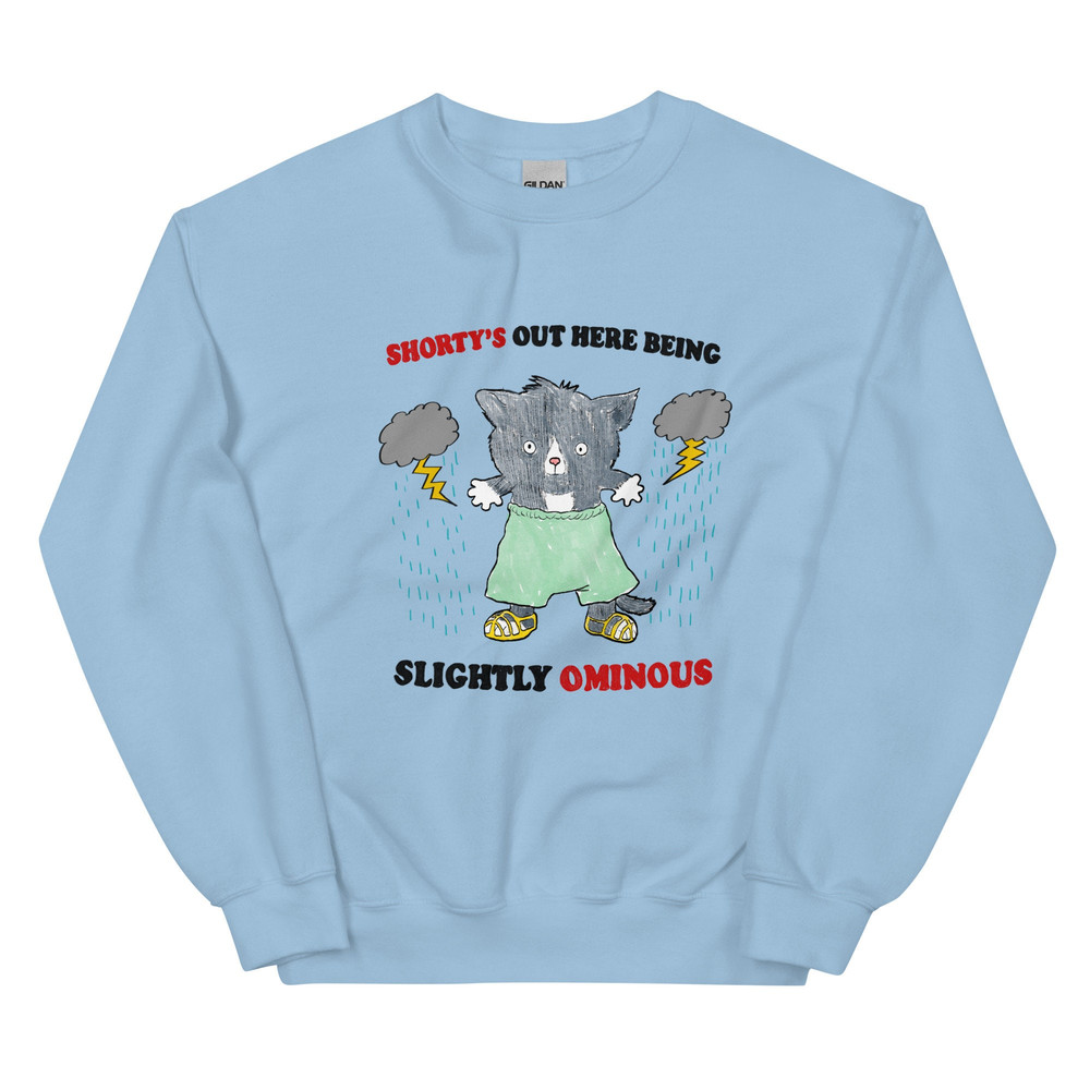 Ominous Shorty Unisex Sweatshirt - 2.jpg