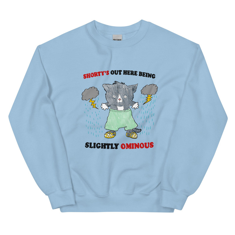 Ominous Shorty Unisex Sweatshirt - 2.jpg