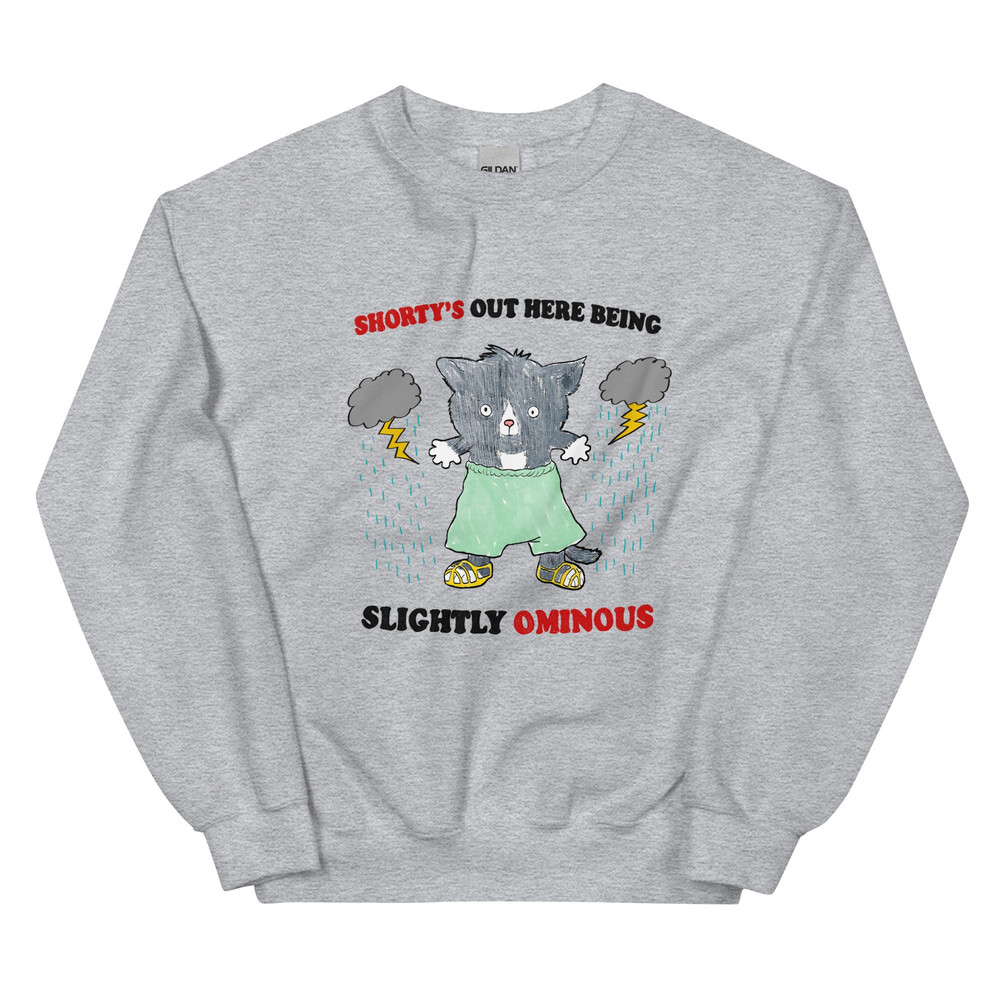 Ominous Shorty Unisex Sweatshirt - 3.jpg
