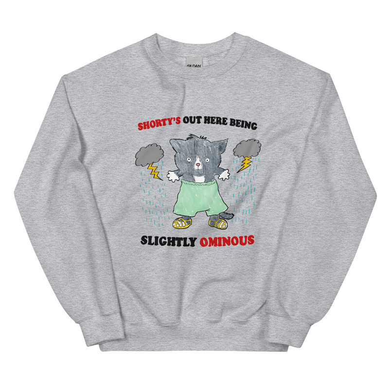 Ominous Shorty Unisex Sweatshirt - 3.jpg