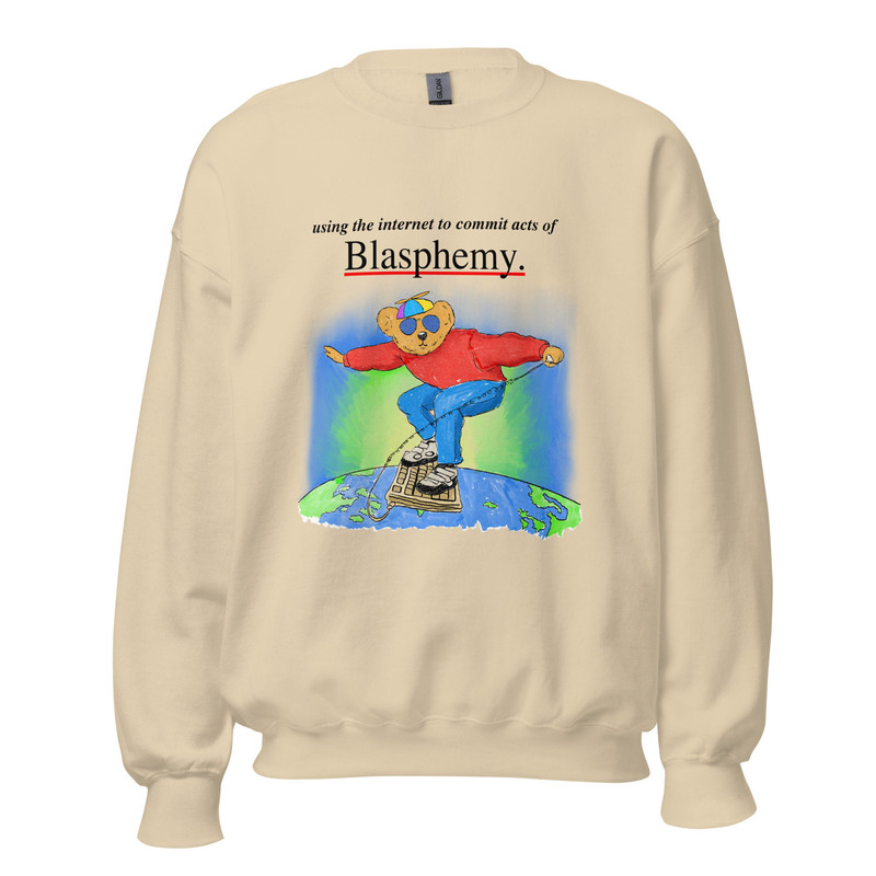 Online Blasphemy Unisex Sweatshirt - 1.jpg