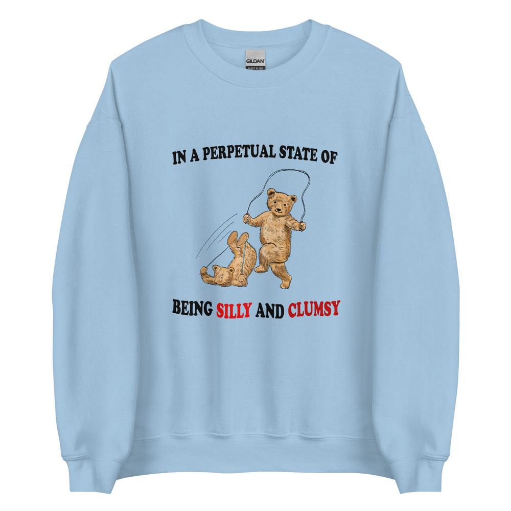 Silly & Clumsy Unisex Sweatshirt - 2.jpg