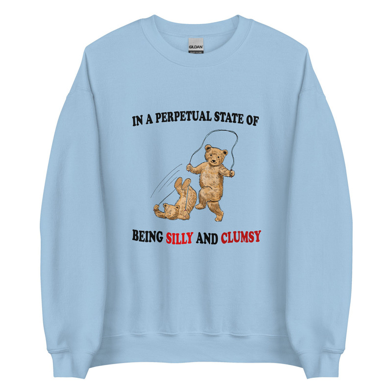 Silly & Clumsy Unisex Sweatshirt - 2.jpg