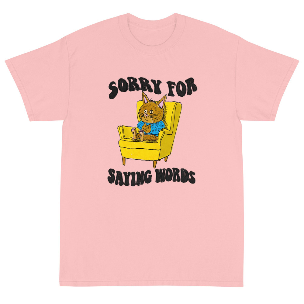 Sorry For Words Short Sleeve T-Shirt - 4.jpg