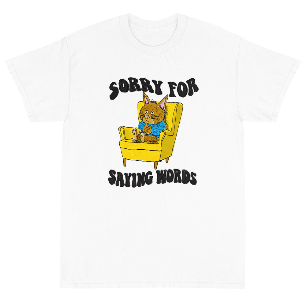 Sorry For Words Short Sleeve T-Shirt - 5.jpg