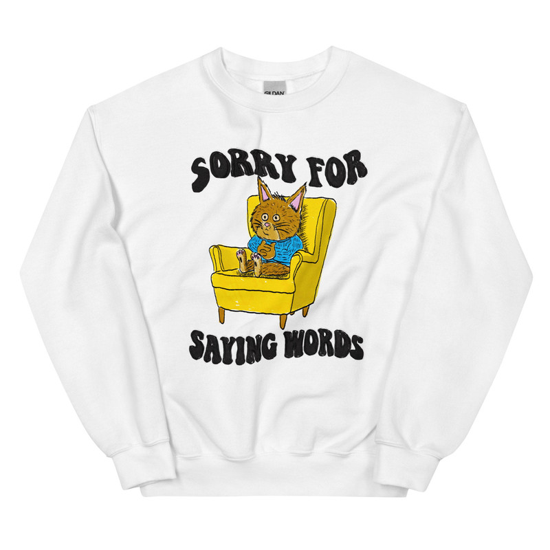 Sorry for Words Unisex Sweatshirt - 4.jpg