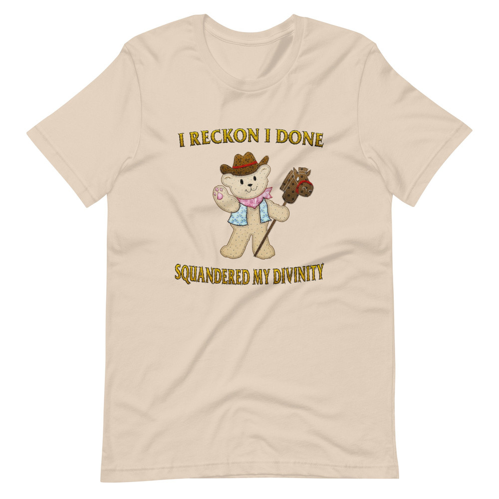 Squandered Divinity (Not Embroidered) Unisex t-shirt - 4.jpg