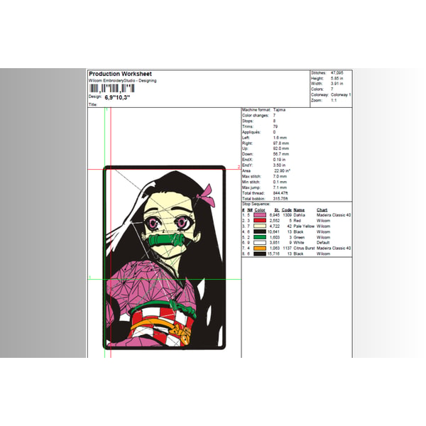Anime file, Anime Machine Design, Anime Embroidery Design, E - Inspire ...