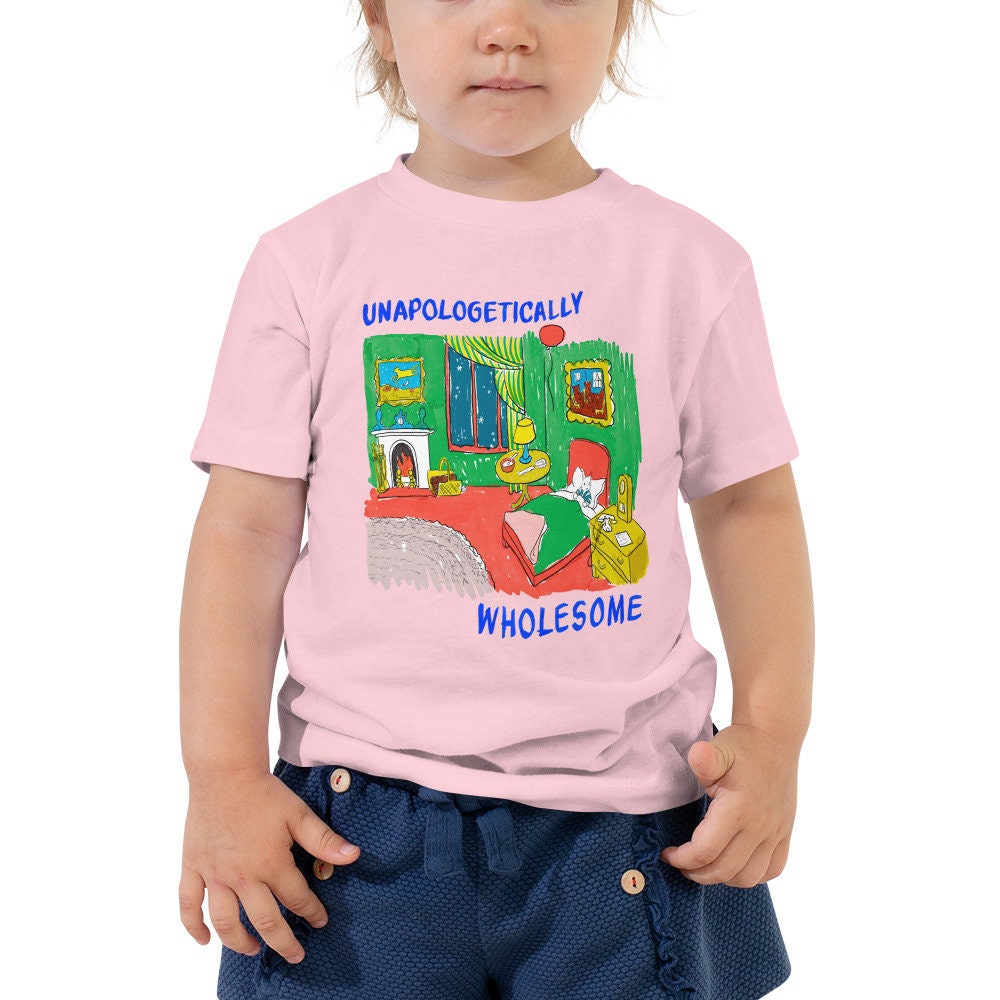 Unapologetically Wholesome Toddler Short Sleeve Tee - 3.jpg