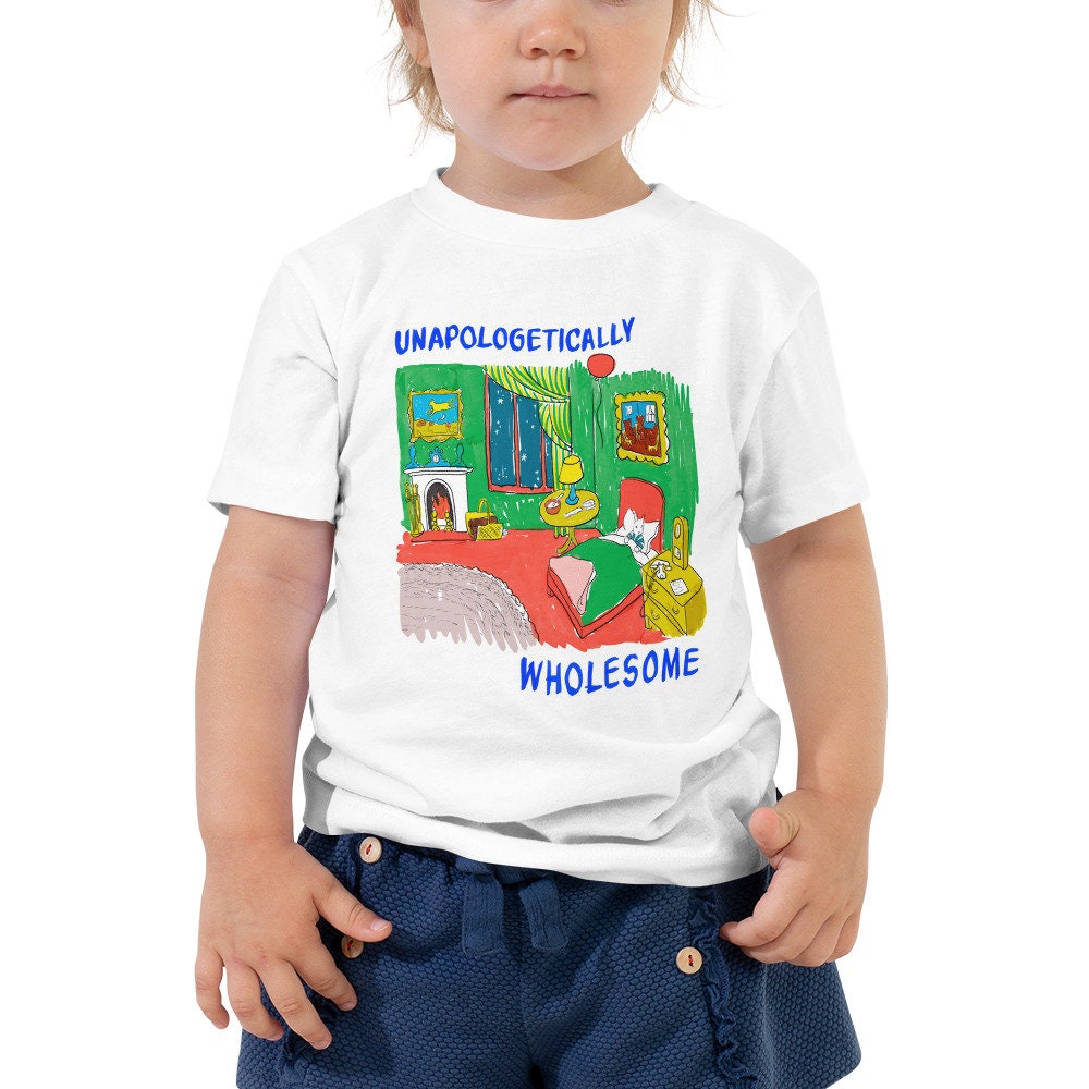 Unapologetically Wholesome Toddler Short Sleeve Tee - 4.jpg