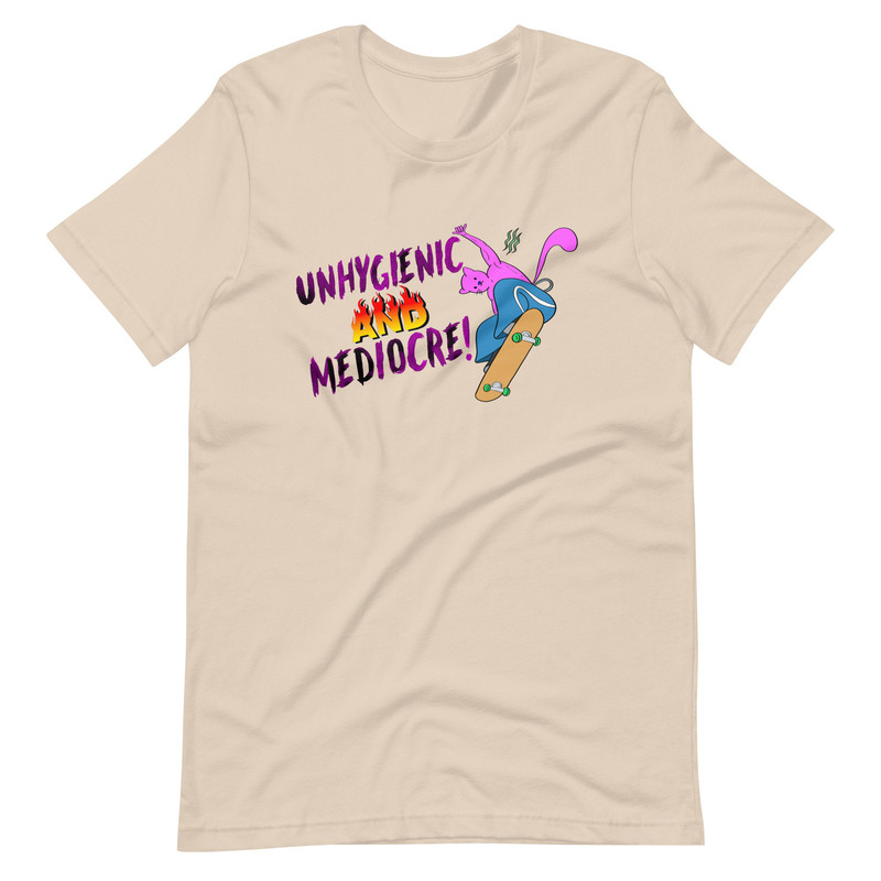 Unhygienic & Mediocre Unisex t-shirt - 4.jpg