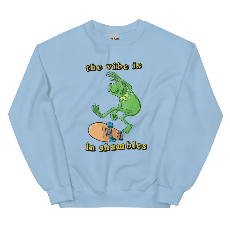 Vibe in Shambles Unisex Sweatshirt - 2.jpg