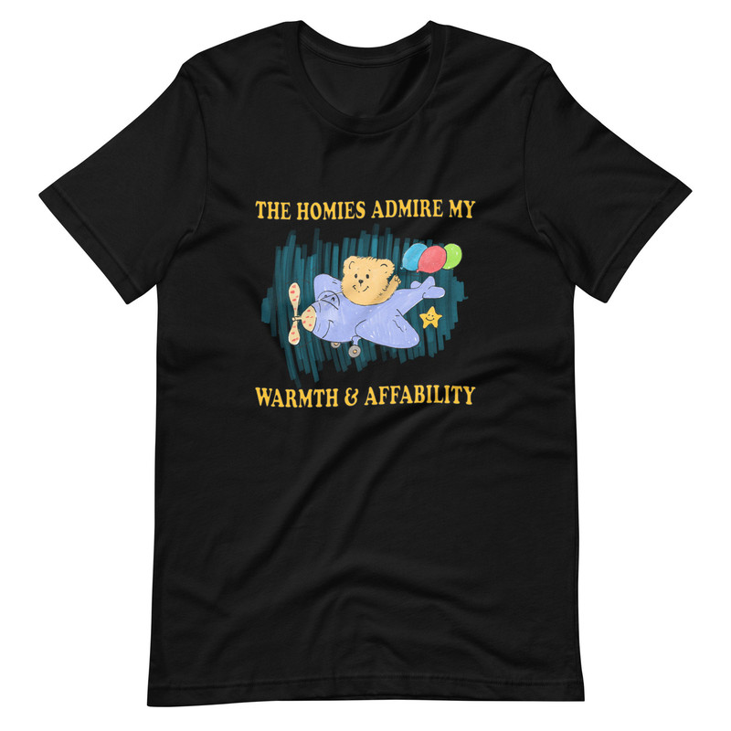 Warmth and Affability Unisex t-shirt - 2.jpg