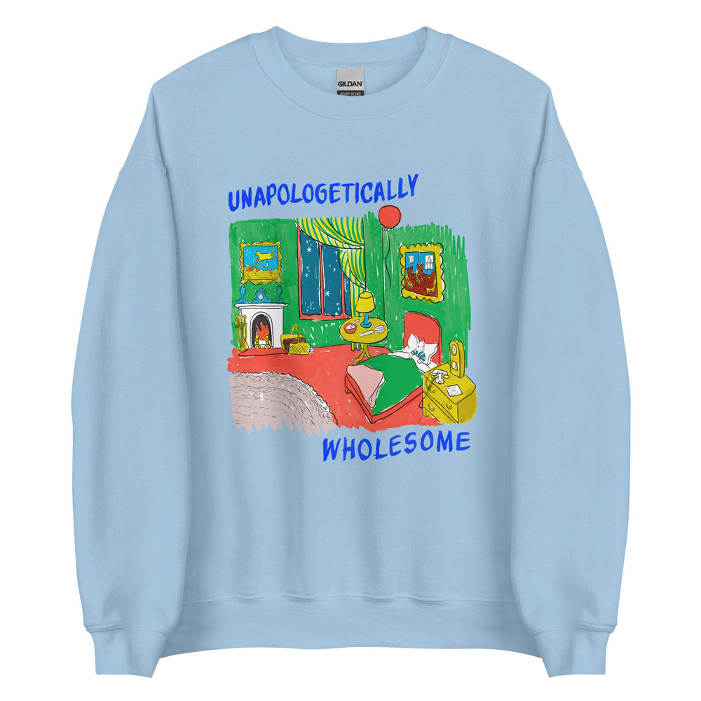 Wholesome Meme Unisex Sweatshirt - 2.jpg