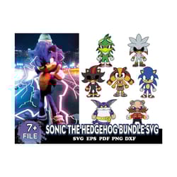 sonic the hedgehog bundle svg, shadow exe svg