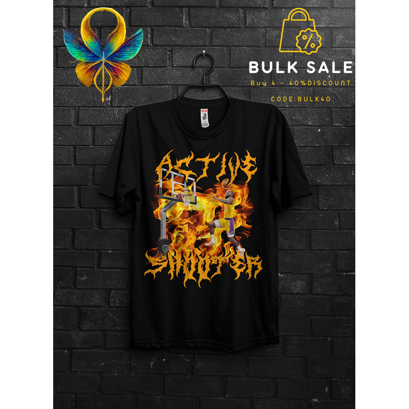 Active Shoter Shirt Gifts For Him,Gym,Basketballer Gift For College Boys Teenager,Active Shooter Funny Basketball Gift Meme TShirt For Man - 1.jpg