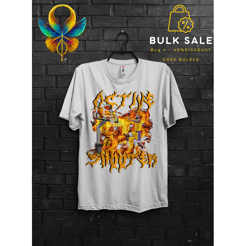 Active Shoter Shirt Gifts For Him,Gym,Basketballer Gift For College Boys Teenager,Active Shooter Funny Basketball Gift Meme TShirt For Man - 2.jpg