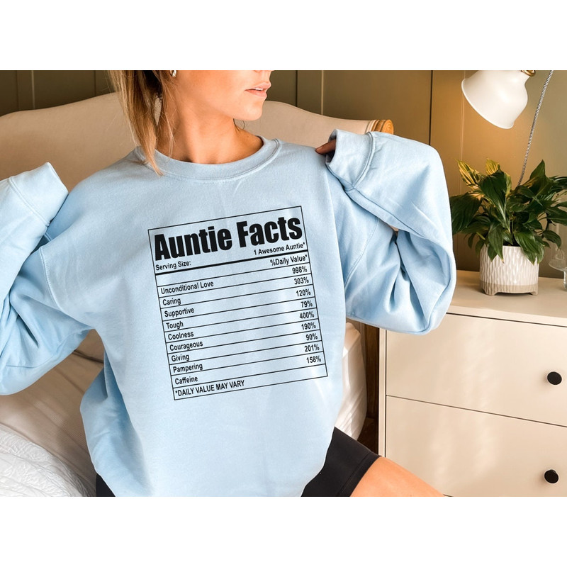 Aunt Nutrition Facts Gift Swetshir For Aunti,Nutrition Posters Sweat Shirt For Aunty,Cool Sister Crewneck,Best Aunt Pullover, Aunt Sweater - 4.jpg