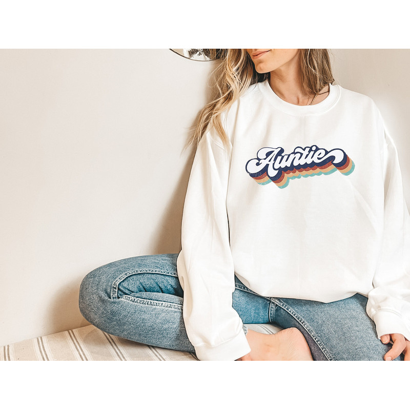 Aunty Gifts Crewneck Retro Design For Auntie,Aunti Sweatshir 80s,Cool Sister Pullover,Best Aunt Sweater,Cute Aunti Sweat Shirt,90s Designs - 1.jpg