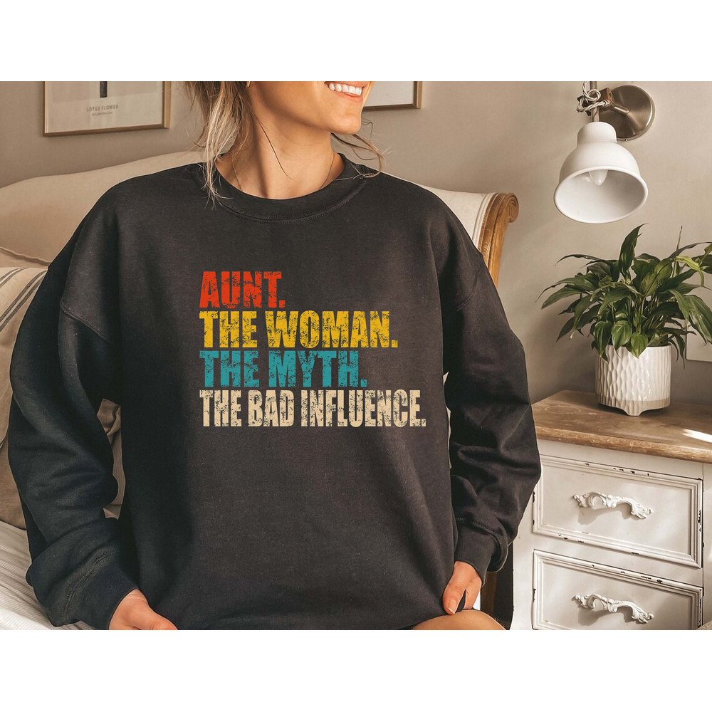 Aunty Quotes Gift Crewneck For Auntie,Aunty Sweatshir For Sister Gifts,Cool Sisters Pullover,Best Aunt Jumper,Retro Cute Aunti Sweat Shirt - 1.jpg