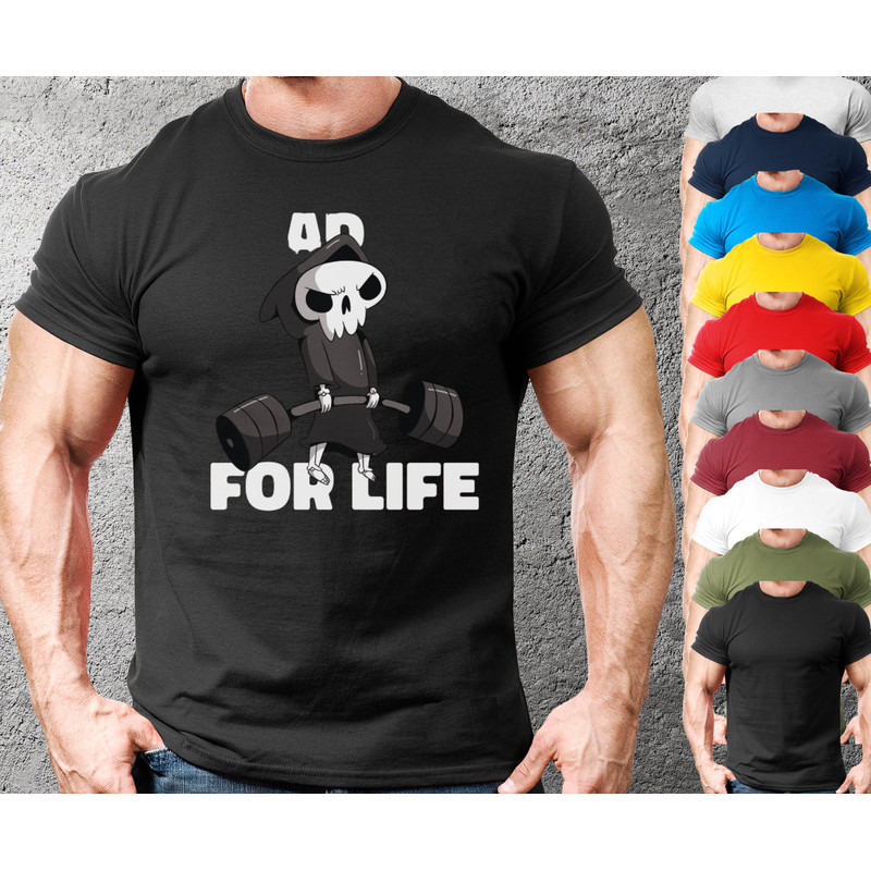Anime Reaper Gym T shirt For Boys and Girls,Funny Gym Lifting Apparel,Funny Weightlifting TShirt,Funny Bodybuilder T-Shirt,Workout Clothes - 1.jpg