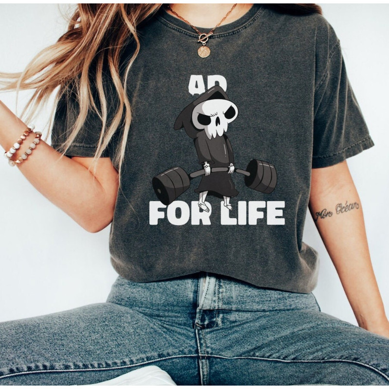 Anime Reaper Gym T shirt For Boys and Girls,Funny Gym Lifting Apparel,Funny Weightlifting TShirt,Funny Bodybuilder T-Shirt,Workout Clothes - 3.jpg