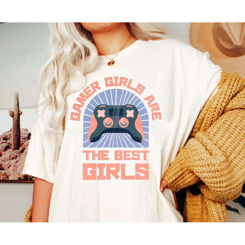 Best Gamer Girl Shirt Top Tee Clothing Gift ,Birthday Gift For Gamer Girl,Gaming T-Shirt Nerd,VideoGame Tshirt,T Shirt Meme Funny Vintage - 4.jpg